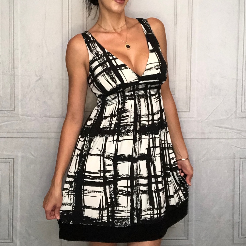 Black and White Sundress